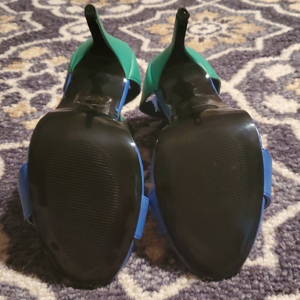 Blue/green heels - Picture 5 of 5